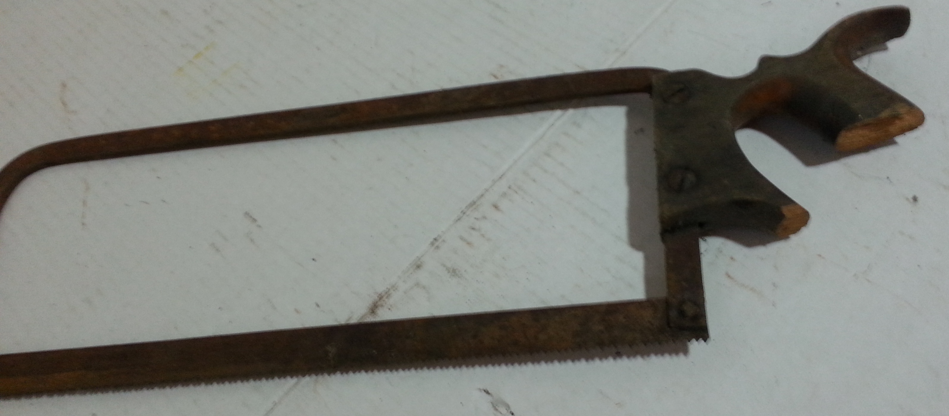 antique hack saw